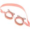 BESTOMZ Occhialini Nuoto Cartoni con Cinghia Regolabile Rosa | Doppia Coppa Indipendente, PC Resistente, Adatti a Piscina e Attività in Campeggio, Vestibilità Confortevole
