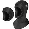 Cabilock Cappuccio da Immersione 3mm in Neoprene, Caldo, Nero | Fori di Ventilazione, Taglia Xl, per Sport Acquatici e Spiaggia, Unisex