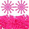 GLEAVI 100 Pezzi Tee da Golf in Plastica 57mm per Allenamento e Pratica | Pp, Posizione Stabile della Palla, Struttura Robusta, per Gioco Professionale, e Adulti