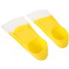 SUPVOX 2 Pezzi Pinne da Nuoto in Silicone, Leggere e Flessibili, Adulto | Giallo, Uso Mare e Piscina, Facili da Trasportare, Lunga Durata, Taglia 31-32