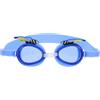YARNOW Occhialini da Nuoto per Antiappannamento Blu in Silicone PC | Piscina All'aperto e Nuoto, Bordi Lisci e Comodi, Design Portatile, Adatti a Ragazzi
