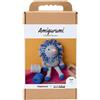 Creativ Company Set creativo Amigurumi, leone, blu navy, grigio chiaro
