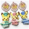 Pokémon Pikachu Sweets by Pokemon Cafe Limited Set di 3 Mascotte Portachiavi...