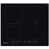 INDESIT - Piano Cottura IB 65B60 NE a Induzione 4 Zone Cottura da 59 cm Colore Nero