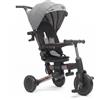 GIOJOY Triciclo Pieghevole Evolutivo 6-in-1 MoovEvo per Bambini dai 6 Mesi, Tessuto Grigio