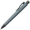 FABER-CASTELL Penna a sfera a scatto Poly Ball - Punta 0,7 mm - fusto grigio pietra - Faber-Castell (unità vendita 1 pz.)