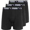 PUMA Confezione da 3 Boxer Sportivi Boxer Corti Uomo (Pacco da 3)