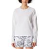 Schiesser Damen Schlafshirt Langarm Rundhals Organic Cotton 150 Years Parte Superiore del Pigiama Donna