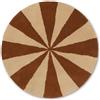 Ferm Living - Tappeto Arch textile - Marrone - Lana