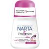 Narta Donna Deodorante a sfera protezione 5 50ml | 5 azioni efficacia, Odori umidità formicolio, Tracce bianche gialle, Freschezza pulita durevole