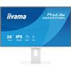 iiyama ProLite XB2497HSN-W1 Monitor PC 60,5 cm (23.8") 1920 x 1080 Pixel Full HD LED Bianco [XB2497HSN-W1]