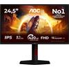 AOC G4 25G4KUR Monitor PC 62,2 cm (24.5") 1920 x 1080 Pixel Full HD LED Nero, Rosso [25G4KUR]