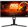 AOC AOC G3 Q27G3XMN/BK Monitor PC 68,6 cm (27) 2560 x 1440 Pixel 2K Ultra HD LED Nero, Rosso Q27G3XMN/BK