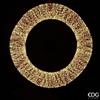 Enzo De Gasperi EDG Enzo De Gasperi Corona Ghirlanda 3D Con Luci Led D70 cm