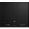 Beko PIANO COTTURA BEKO HI I64720 UF2T 60 CM A INDUZIONE 4 FUOCHI INDYFLEX VETRO NERO