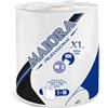 MONOSAFE 6x Rotolo Asciugatutto Cucina Casa - 2 Veli 450 Strappi Majora