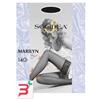 SOLIDEA BY CALZIFICIO PINELLI MARILYN 140 SHEER CALZA AUTOREGGENTE NERO 2