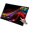 VERBATIM Monitor Verbatim PMT-17 17'' FullHD IPS USB-C HDR Nero