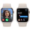 Apple Watch Serie 9 Cell 41mm Aluminium StarLight Sport S/M MRHN3QL/A - Offerta