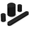Sonos Pacchetto Beam Ultra + 2x Era 100 + 1 Sub mini nero