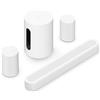 Sonos Pack Beam Ultra + 2x Era 100 + 1 Sub mini bianco