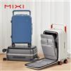 Mixi Nuovo Design Maniglia Larga Valigia da Uomo Bagagli da Mano da Donna Trolley da Viaggio Trolley da 20 Pollici Cabina PC Telaio in Alluminio M9275