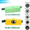 Turpow Batteria per aspirapolvere 6400mAh 14.4V per iRobot Roomba 500 600 700 800 900 980 895 890 770 780 790 650 630 530 570 580 batterie