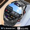 ChiBear HW20 ECG + PPG Chiamata Bluetooth Astuto Della Vigilanza 2022 Uomini Full Touch Sport Orologio Salute Tracker Uomini Smartwatch Impermeabile Per Android IOS
