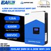 EASUN POWER EASUN 4.2KW Inverter solare ibrido 24V 3.2KW Off Grid Inverter 6.2KW 48V MPPT 12V 2KW 230V 110A Caricatore Max PV 450V BMS in UE