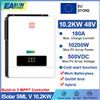 EASUN POWER EASUN 10.2KW Inverter solare ibrido 48V 230Vac costruito Dual 180A MPPT regolatore di carica solare 5.6KW On and Off Grid Inverter Mppt