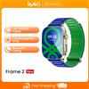 IMIKI Schermo HD Display AMOLED Smartwacth 2.01 "Frequenza cardiaca Chiamata Bluetooth Orologio impermeabile BENETTON Smart Orologi per donna Uomo