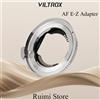 VILTROX Adattatore Viltrox Anello EZ Messa a fuoco automatica per obiettivi Sony E su fotocamere Nikon Z