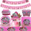 TAKARA TOMY Mini Mystery Club Decorazioni per feste di compleanno Stoviglie usa e getta Piatto per tazze Forniture per feste di compleanno per bambini Regalo per baby shower