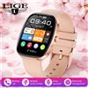 LIGE Nuovo Smartwatch con Schermo Touch Completo per Uomo e Donna, Braccialetto Cardiofrequenzimetro Impermeabile, Tracker Fitness Sportivo