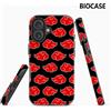 Potdemiel Custodia per telefono Red Clouds Anime N-NARUTOS magnetica per iPhone 17 16 15 14 Pro Max Plus, custodia robusta a strato singolo/doppio