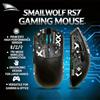 SMAILWOLF Mouse Wireless Bluetooth SMAILWOLF RS7 a Tre Modalità per Gaming, Notebook e Computer Desktop, PAW3311, Adatto per Mani Grandi