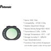 Potenziale Filtro Originale Potensic VND per Drone Fotocamera ATOM 2 (Non Compatibile con ATOM SE, ATOM LT, ATOM) ND2 a ND32, Regolazione a 5 Stop