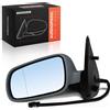 Frankberg 1x Specchietto Retrovisore Esterno Sinistro per Seat Cordoba 6K1 6K2 6K5 Ibiza II 6K1 1999-2002 3B0857537C01C 3B1857521 6K1857507P01C