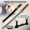Bandai Katana di Yuta Okkotsu da Jujutsu Kaisen da 40 pollici con supporto, set di spade e sciabole per cosplay anime, dimensioni reale 1:1, giocattolo in plastica, regalo