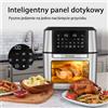 sinaopus Friggitrice ad Aria Sinaopus 12L, Forno Mini Multifunzione Intelligente, Cottura Senza Olio, Finestra in Vetro, Controllo Touch LED, Capacità XXL