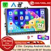 GEARELEC Autoradio Android 14 da 9 pollici per VW Golf Passat B6 B7 Skoda Seat Octavia Polo Tiguan 2 Din CarPlay Android Auto RDS DSP BT GPS Lettore Multimediale per Auto
