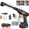 NONE Idropulitrice Portatile Senza Fili 60 Bar, Pistola a Spruzzo ad Alta Pressione, Macchina per Pulizia ad Alta Potenza, Utensile Elettrico 20000mAh/10000mAh per Batteria Makita 21V