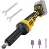NONE Smerigliatrice Rotativa Brushless 25000 RPM a 4 Velocità, Utensile Rotante Senza Fili con Mandrino di Precisione da 1/4'' per Smerigliatura, Lucidatura e Sbavatura Metallo, Compatibile con Batteria
