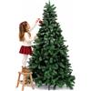 BAKAJI Albero di Natale Canada 210 cm Verde Decorazione Addobbo Natalizia Foltissima