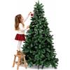 BAKAJI Albero di Natale Canada 180 cm Verde Decorazione Addobbo Natalizia Foltissima