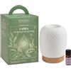HP ITALIA Srl NASOTERAPIA ESSENZA YOGI ESPIRA VIVI IL MOMENTO PRESENTE KIT CON DIFFUSORE ELETTRICO E SINERGIA CON OLI ESSENZIALI 5 ML