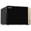 Qnap TS-664 - NaS-Server - 6 Sch?chte - Sata 6gb/s - Raid 5, 10 - Ram 8gb - Iscsi Support (tS-664-8g)