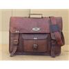 Fatto a mano Borsa Tracolla Portatile Uomo In Pelle Marrone "Up To 18 Inch"