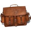 Fatto a mano S TO XL GVB Vintage Borsa a Tracolla in Pelle Uomo Fatta a Mano