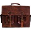 Fatto a mano Borsa A Tracolla In Pelle Da Uomo Messenger Handmade Valigetta Laptop Ufficio